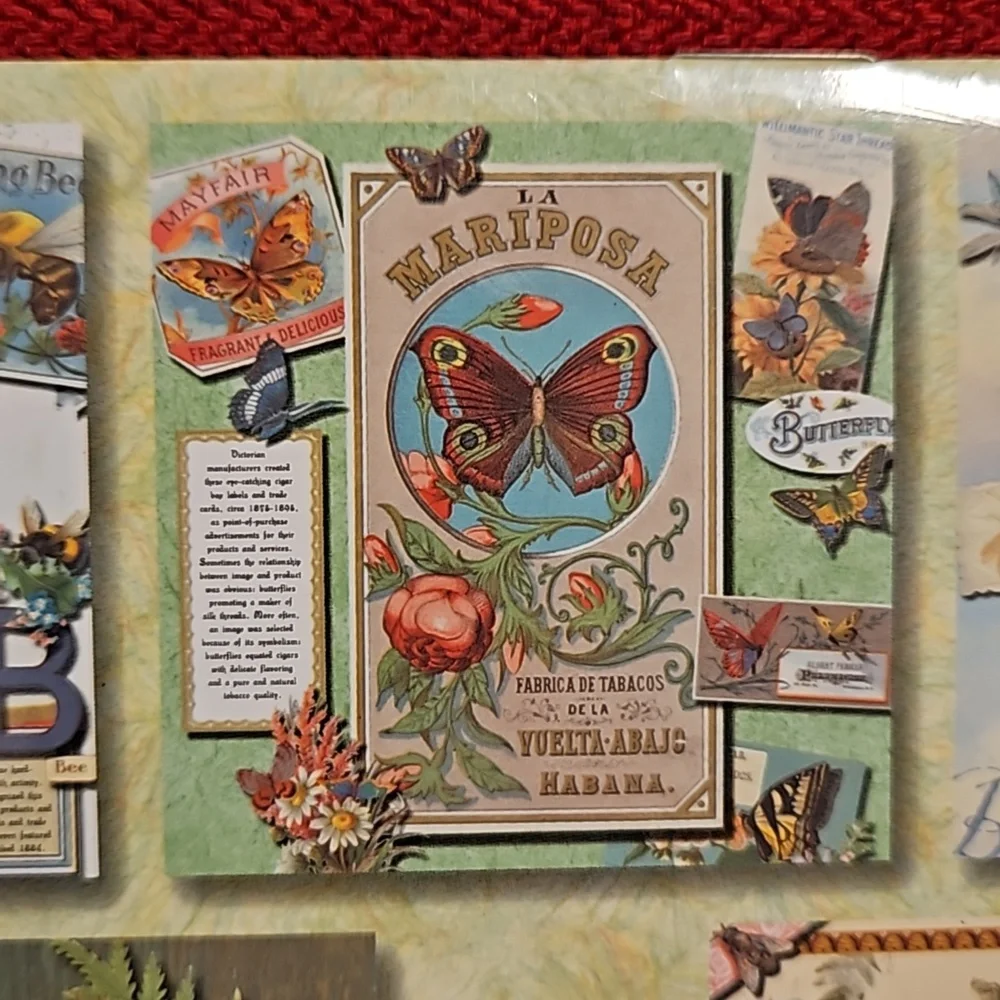 John Grossman's Victorian Moments 'Buzz and Flutter' 2001 calendar UNOPENED